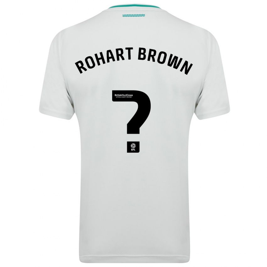 Criança Camisola Thierry Rohart-Brown #0 Branco Alternativa 2023/24 Camisa Brasil
