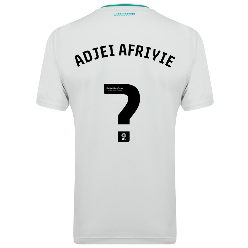 Criança Camisola Hansel Adjei-Afriyie #0 Branco Alternativa 2023/24 Camisa Brasil