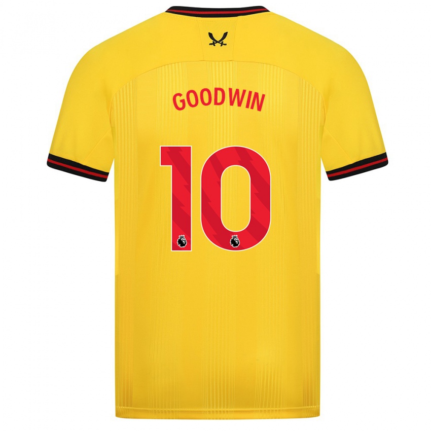Criança Camisola Isobel Goodwin #10 Amarelo Alternativa 2023/24 Camisa Brasil