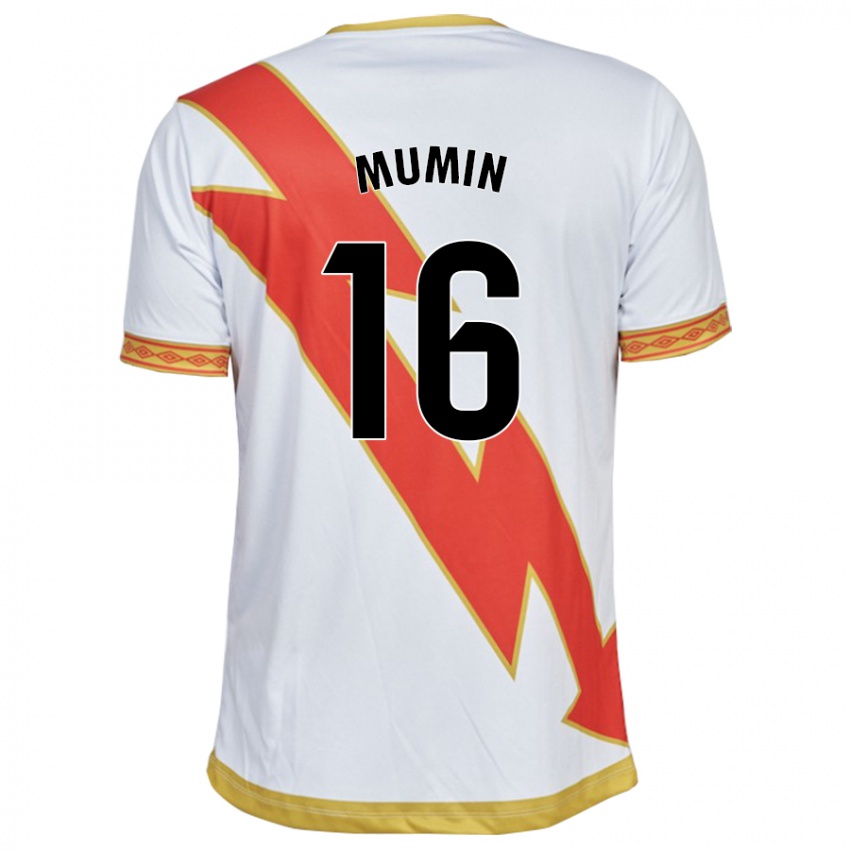 Homem Camisola Abdul Mumin #16 Branco Principal 2023/24 Camisa Brasil