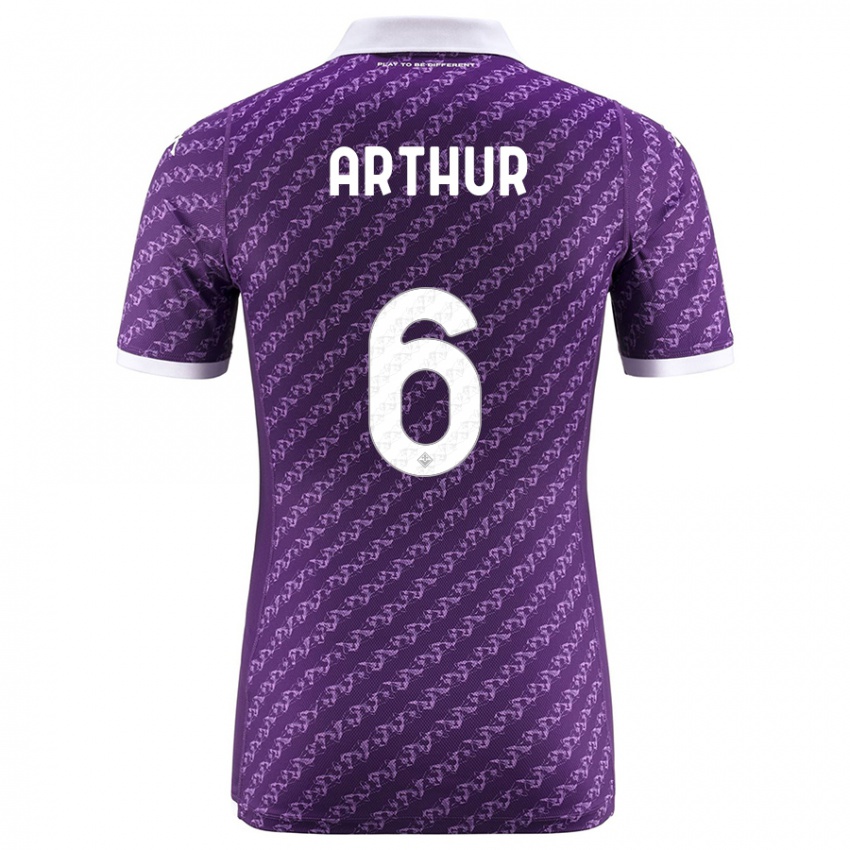 Homem Camisola Arthur Melo #6 Tolet Principal 2023/24 Camisa Brasil