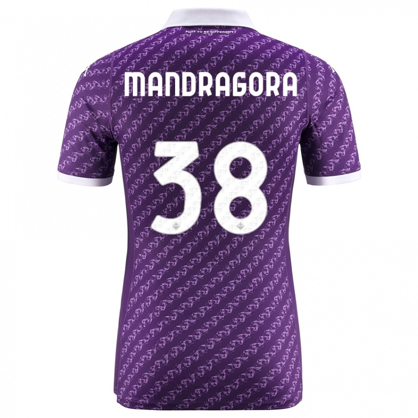 Homem Camisola Rolando Mandragora #38 Tolet Principal 2023/24 Camisa Brasil