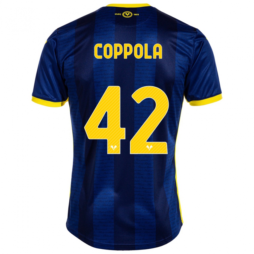 Homem Camisola Diego Coppola #42 Marinha Principal 2023/24 Camisa Brasil