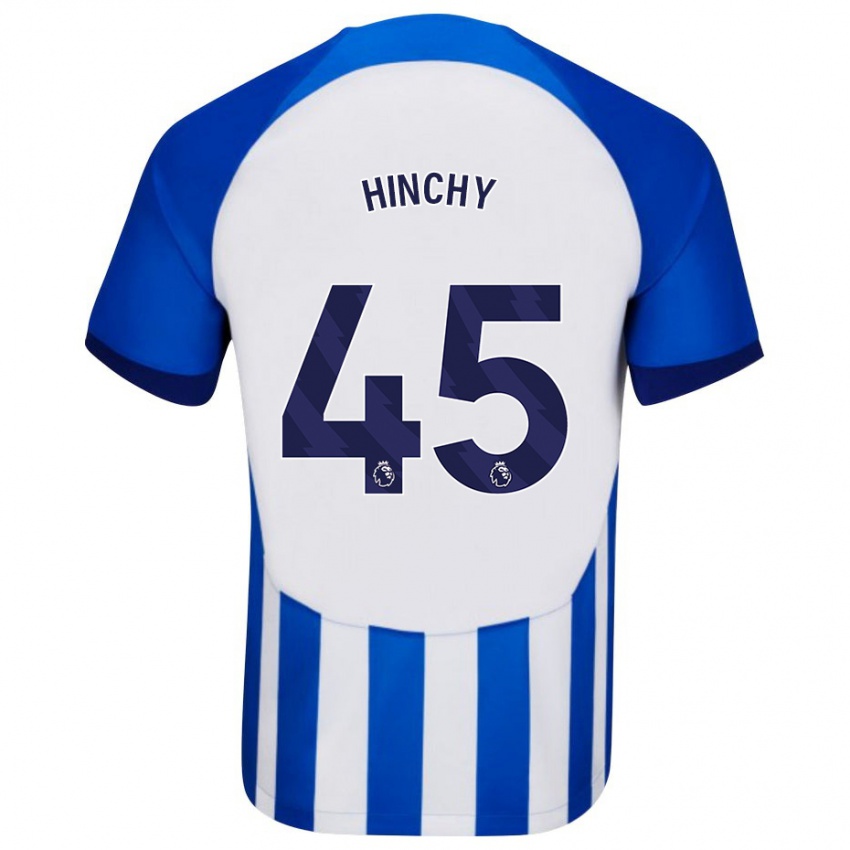 Homem Camisola Jack Hinchy #45 Azul Principal 2023/24 Camisa Brasil