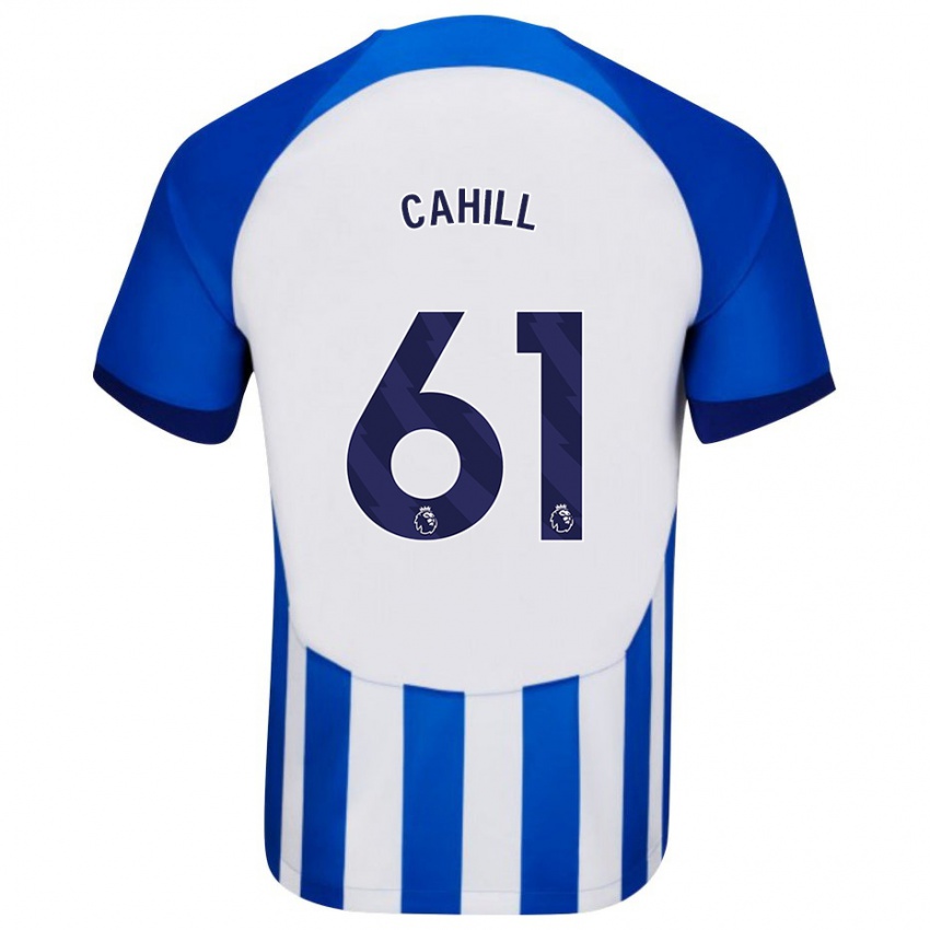 Homem Camisola Killian Cahill #61 Azul Principal 2023/24 Camisa Brasil