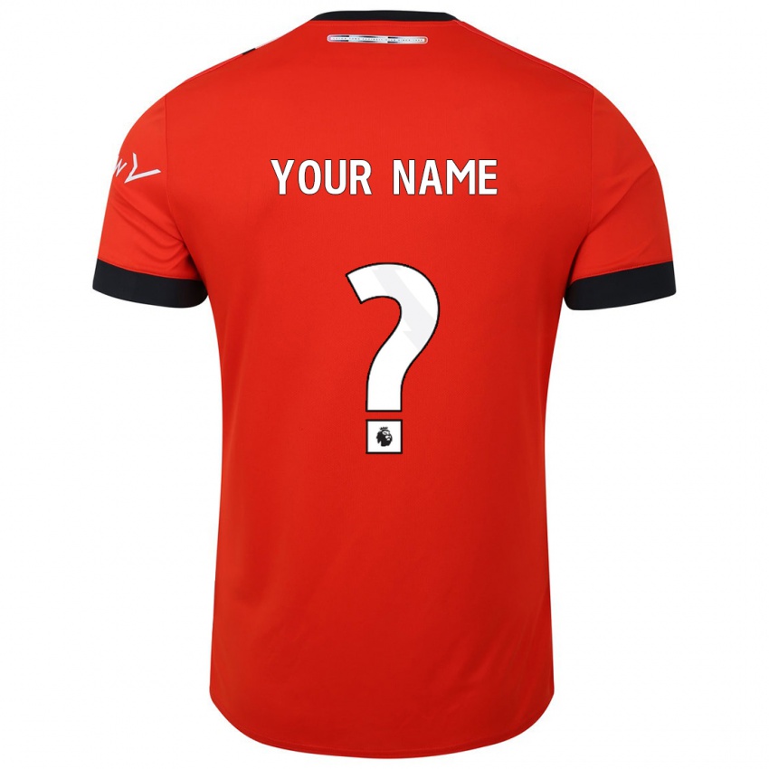 Homem Camisola Seu Nome #0 Vermelho Principal 2023/24 Camisa Brasil