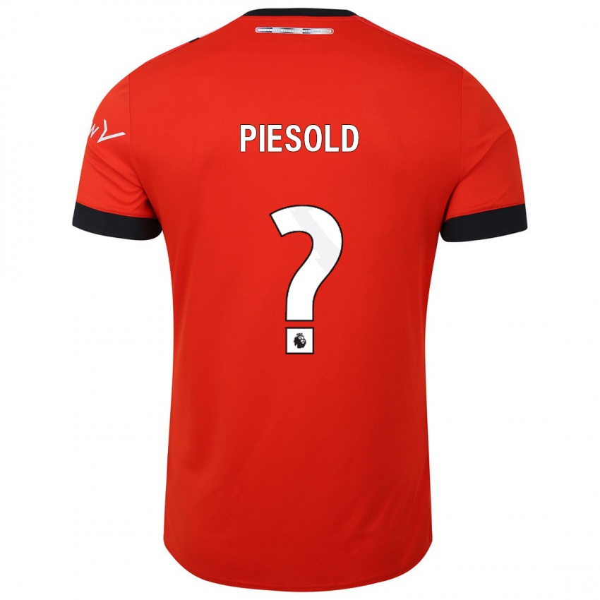 Homem Camisola Axel Piesold #0 Vermelho Principal 2023/24 Camisa Brasil