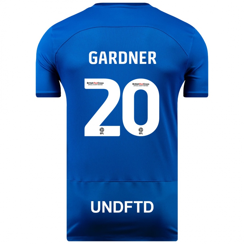 Homem Camisola Gary Gardner #20 Azul Principal 2023/24 Camisa Brasil