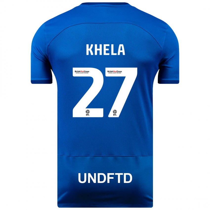 Homem Camisola Brandon Khela #27 Azul Principal 2023/24 Camisa Brasil