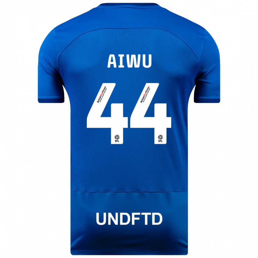 Homem Camisola Emanuel Aiwu #44 Azul Principal 2023/24 Camisa Brasil