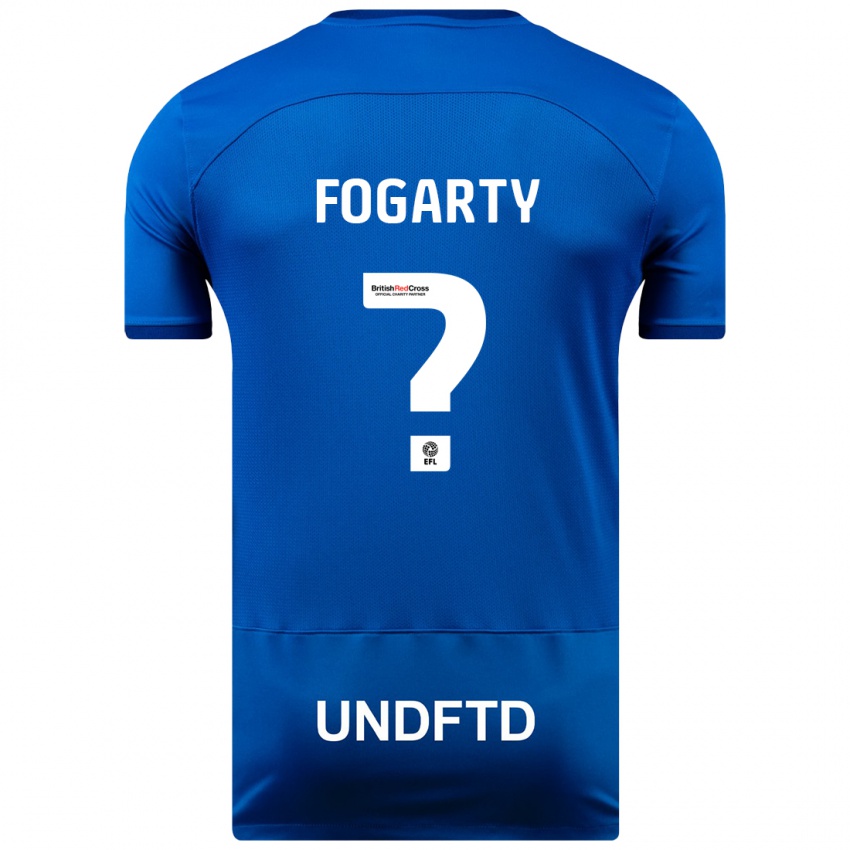 Homem Camisola Tom Fogarty #0 Azul Principal 2023/24 Camisa Brasil