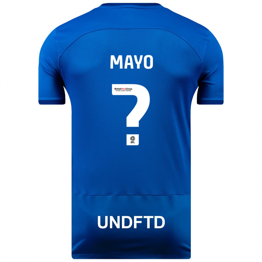 Homem Camisola Bradley Mayo #0 Azul Principal 2023/24 Camisa Brasil