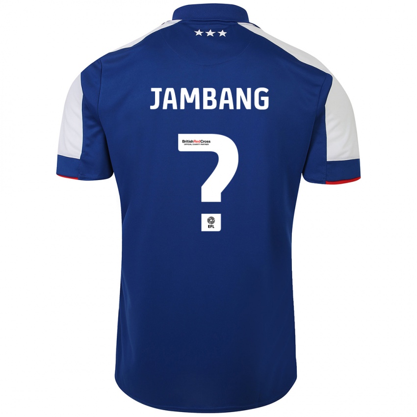 Homem Camisola Ayyuba Jambang #0 Azul Principal 2023/24 Camisa Brasil