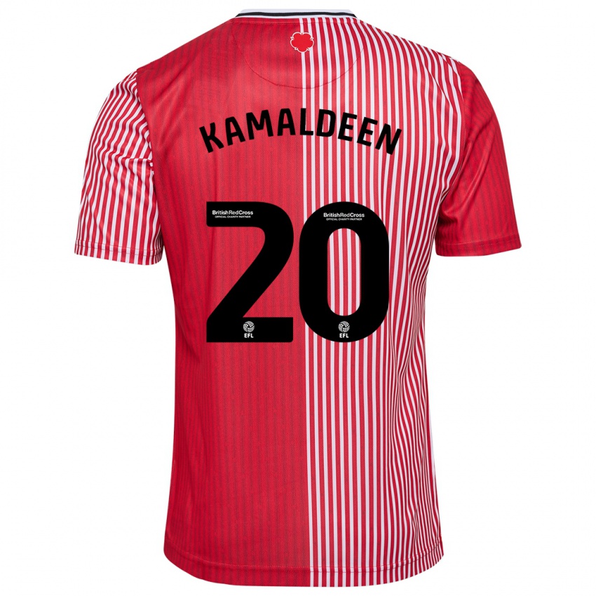 Homem Camisola Kamaldeen Sulemana #20 Vermelho Principal 2023/24 Camisa Brasil