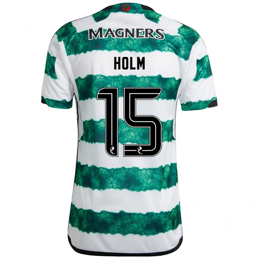 Homem Camisola Odin Thiago Holm #15 Verde Principal 2023/24 Camisa Brasil