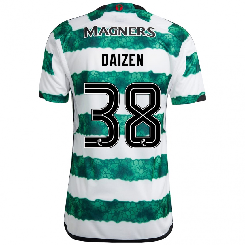 Homem Camisola Daizen Maeda #38 Verde Principal 2023/24 Camisa Brasil