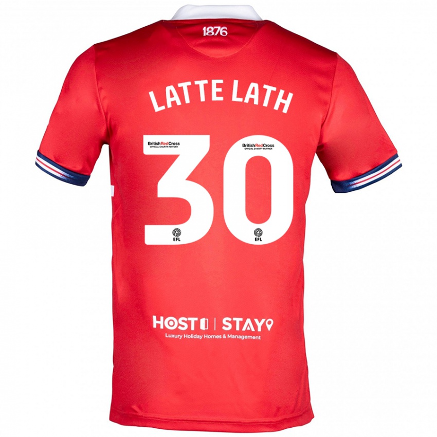 Homem Camisola Emmanuel Latte Lath #30 Vermelho Principal 2023/24 Camisa Brasil