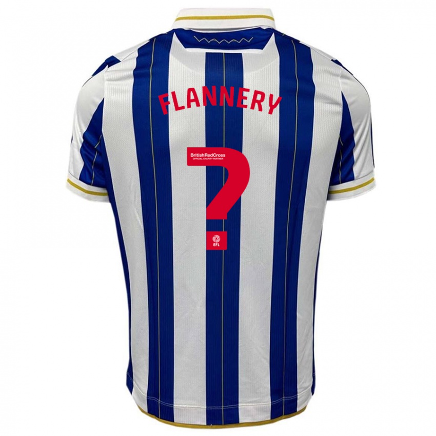 Homem Camisola Cian Flannery #0 Branco Azulado Principal 2023/24 Camisa Brasil