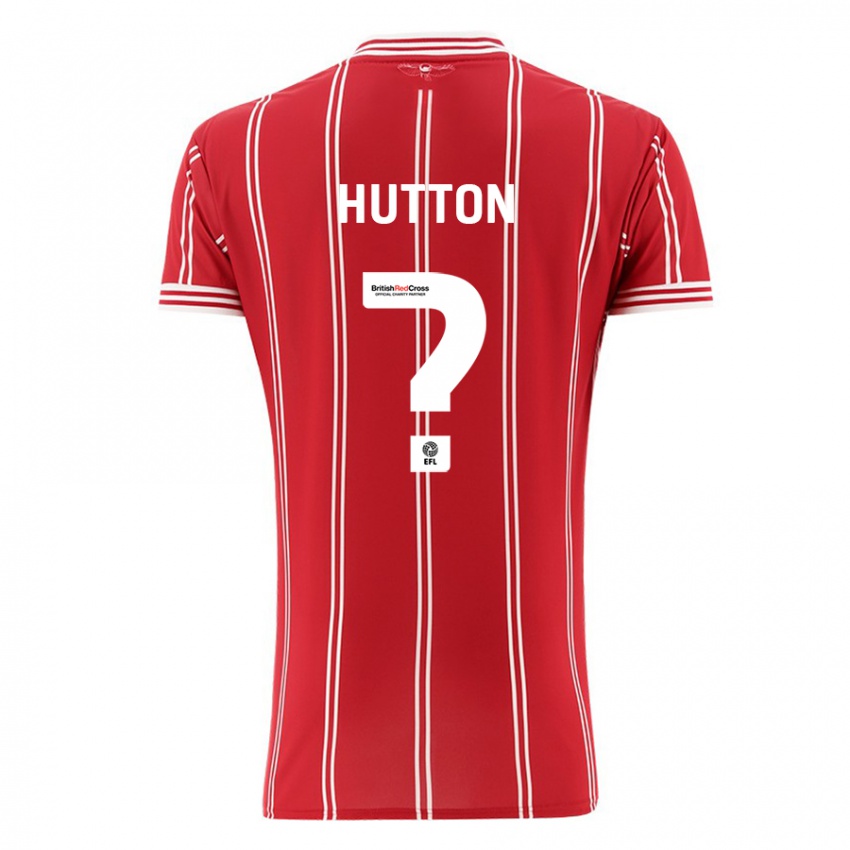 Homem Camisola Callum Hutton #0 Vermelho Principal 2023/24 Camisa Brasil