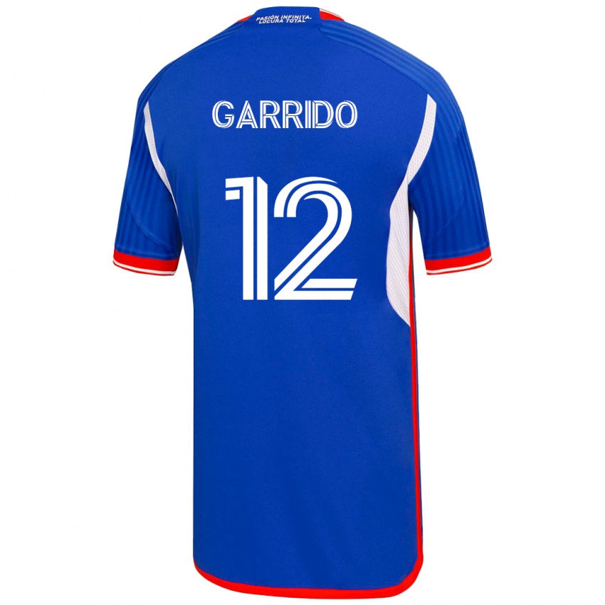 Homem Camisola Pedro Garrido #12 Azul Principal 2023/24 Camisa Brasil