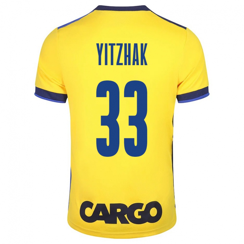 Homem Camisola Or Yitzhak #33 Amarelo Principal 2023/24 Camisa Brasil