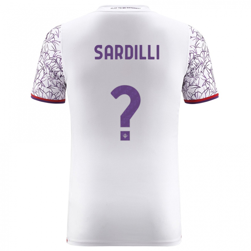 Homem Camisola Davide Sardilli #0 Branco Alternativa 2023/24 Camisa Brasil
