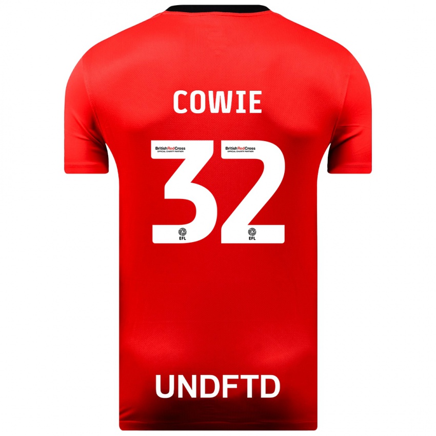 Homem Camisola Abbie Cowie #32 Vermelho Alternativa 2023/24 Camisa Brasil