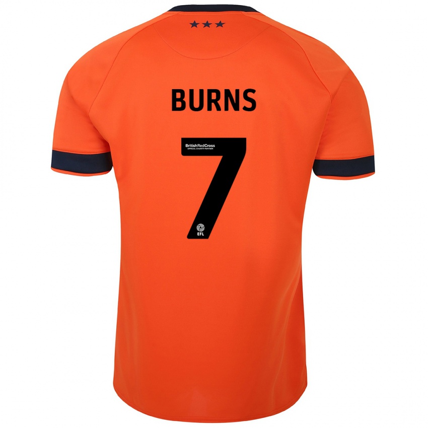 Homem Camisola Wes Burns #7 Laranja Alternativa 2023/24 Camisa Brasil