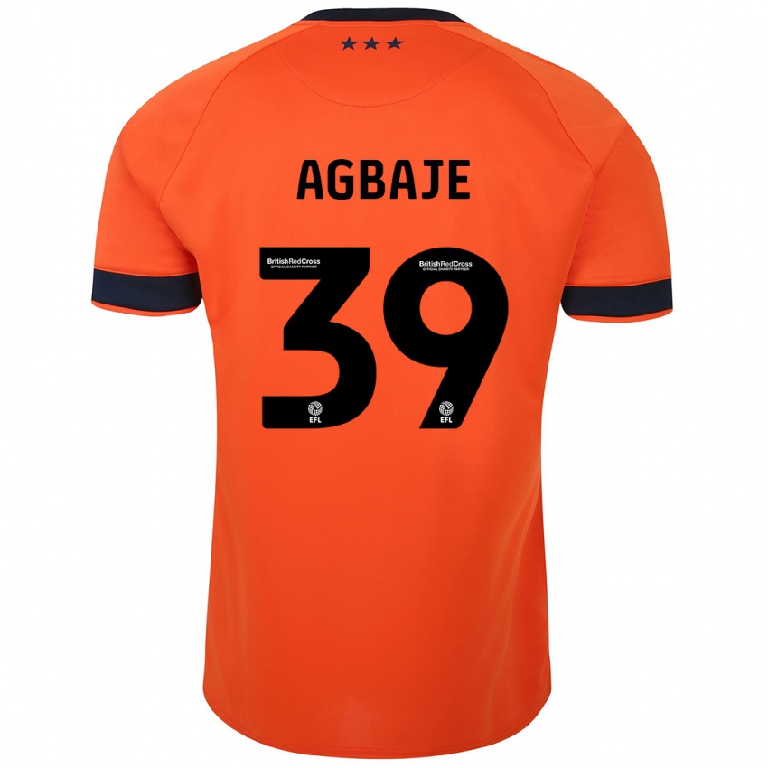 Homem Camisola Edwin Agbaje #39 Laranja Alternativa 2023/24 Camisa Brasil