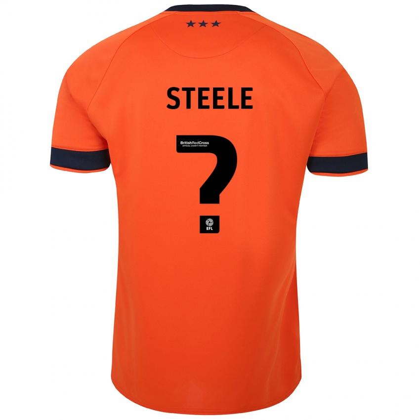 Homem Camisola Finn Steele #0 Laranja Alternativa 2023/24 Camisa Brasil