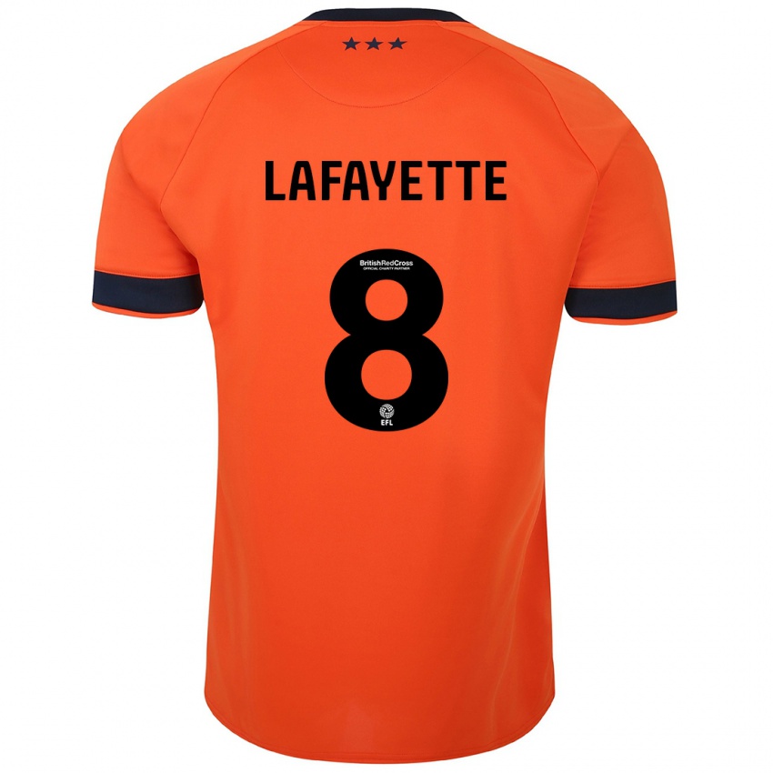 Homem Camisola Abbie Lafayette #8 Laranja Alternativa 2023/24 Camisa Brasil