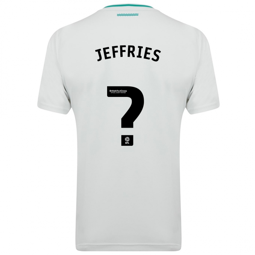 Homem Camisola Josh Jeffries #0 Branco Alternativa 2023/24 Camisa Brasil