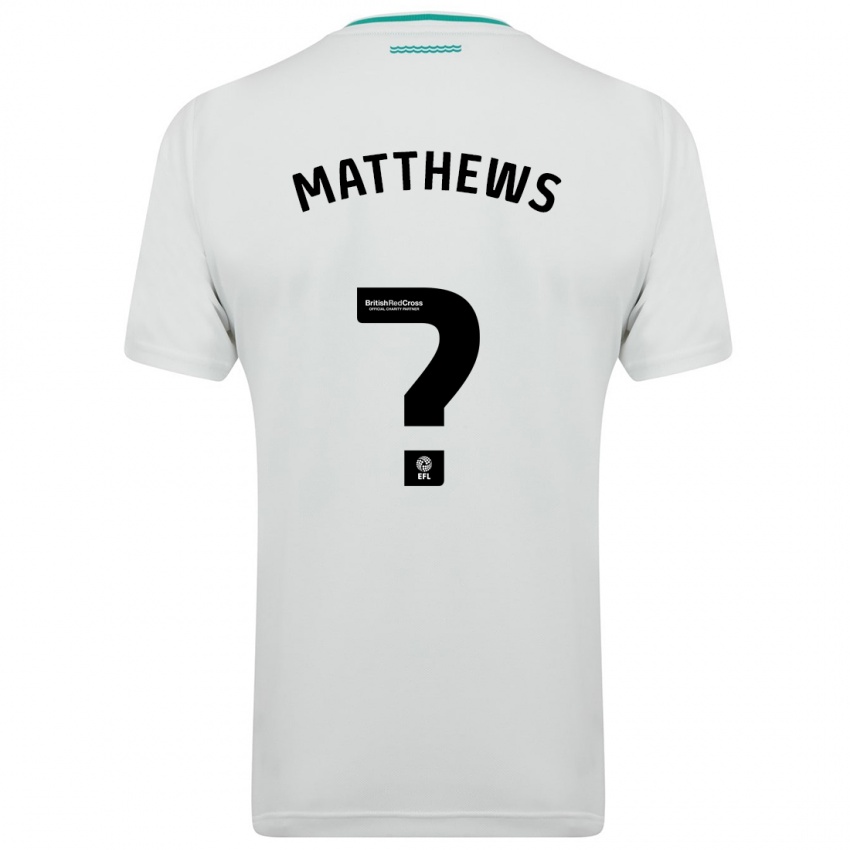Homem Camisola Abdulhalim Okonola-Matthews #0 Branco Alternativa 2023/24 Camisa Brasil
