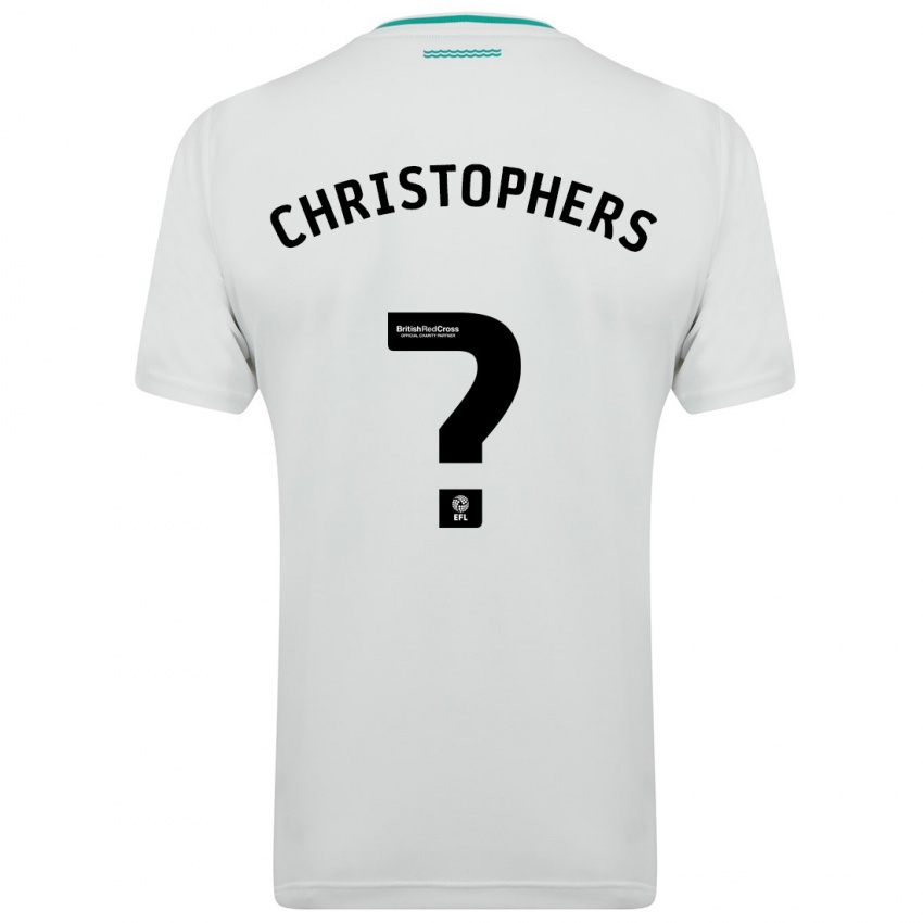 Homem Camisola Leo Christophers #0 Branco Alternativa 2023/24 Camisa Brasil