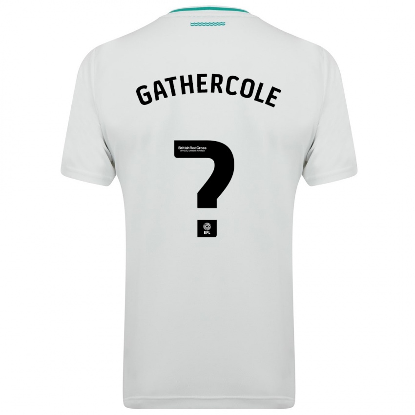 Homem Camisola Harry Gathercole #0 Branco Alternativa 2023/24 Camisa Brasil