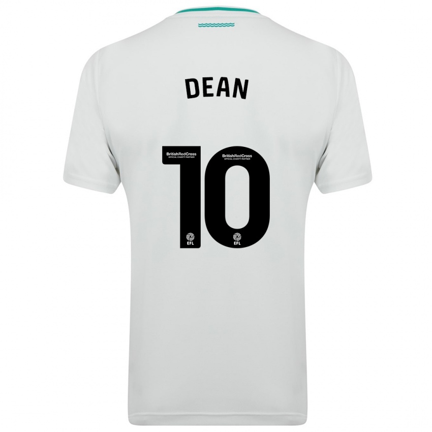 Homem Camisola Rianna Dean #10 Branco Alternativa 2023/24 Camisa Brasil