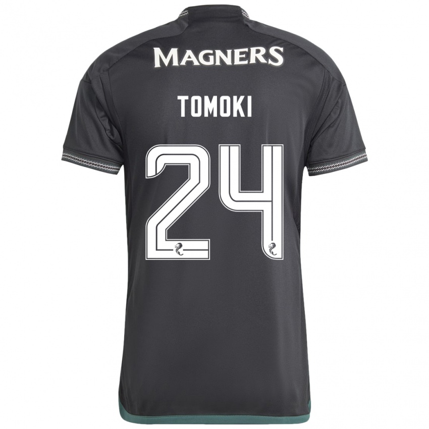 Homem Camisola Tomoki Iwata #24 Preto Alternativa 2023/24 Camisa Brasil