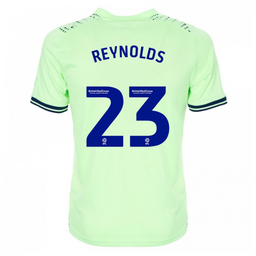 Homem Camisola Taylor Reynolds #23 Marinha Alternativa 2023/24 Camisa Brasil