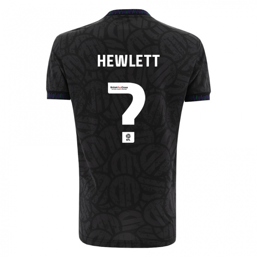 Homem Camisola Callum Hewlett #0 Preto Alternativa 2023/24 Camisa Brasil
