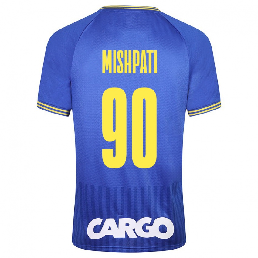 Homem Camisola Roi Mishpati #90 Azul Alternativa 2023/24 Camisa Brasil