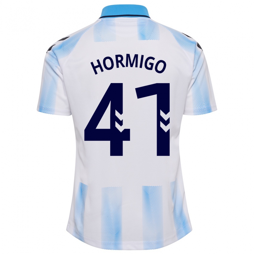 Mulher Camisola Cintia Hormigo #41 Branco Azul Principal 2023/24 Camisa Brasil