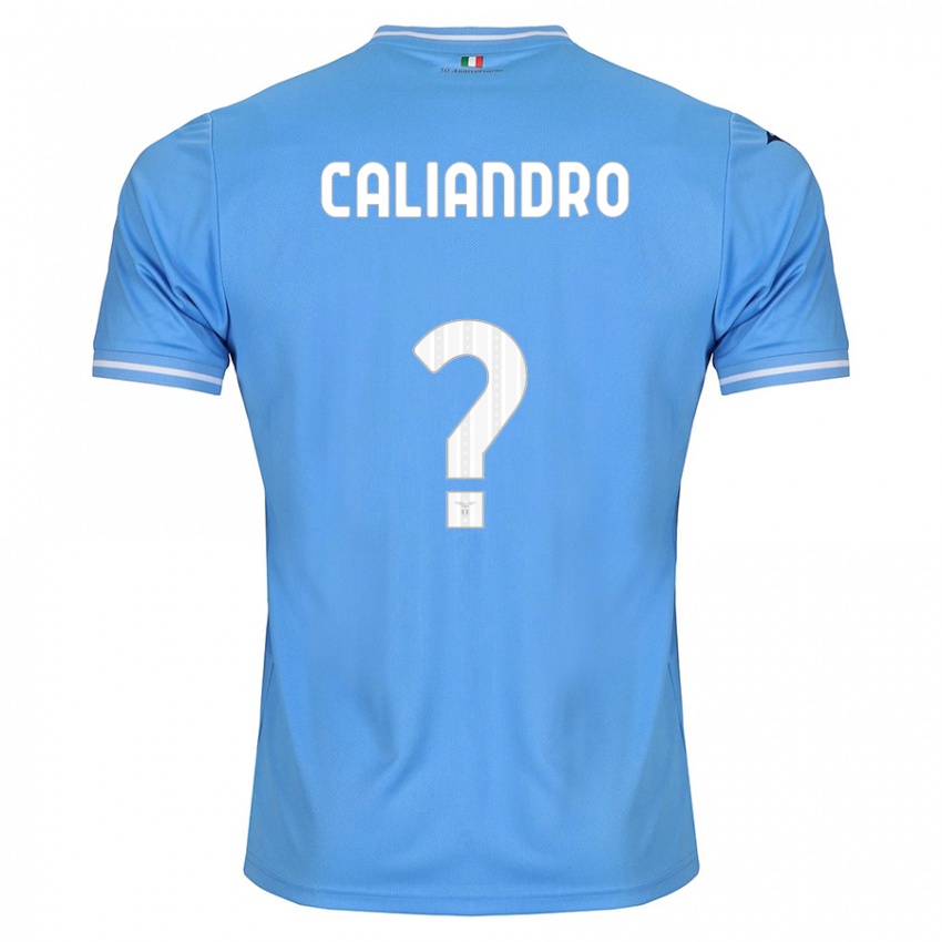 Mulher Camisola Stanislao Caliandro #0 Azul Principal 2023/24 Camisa Brasil