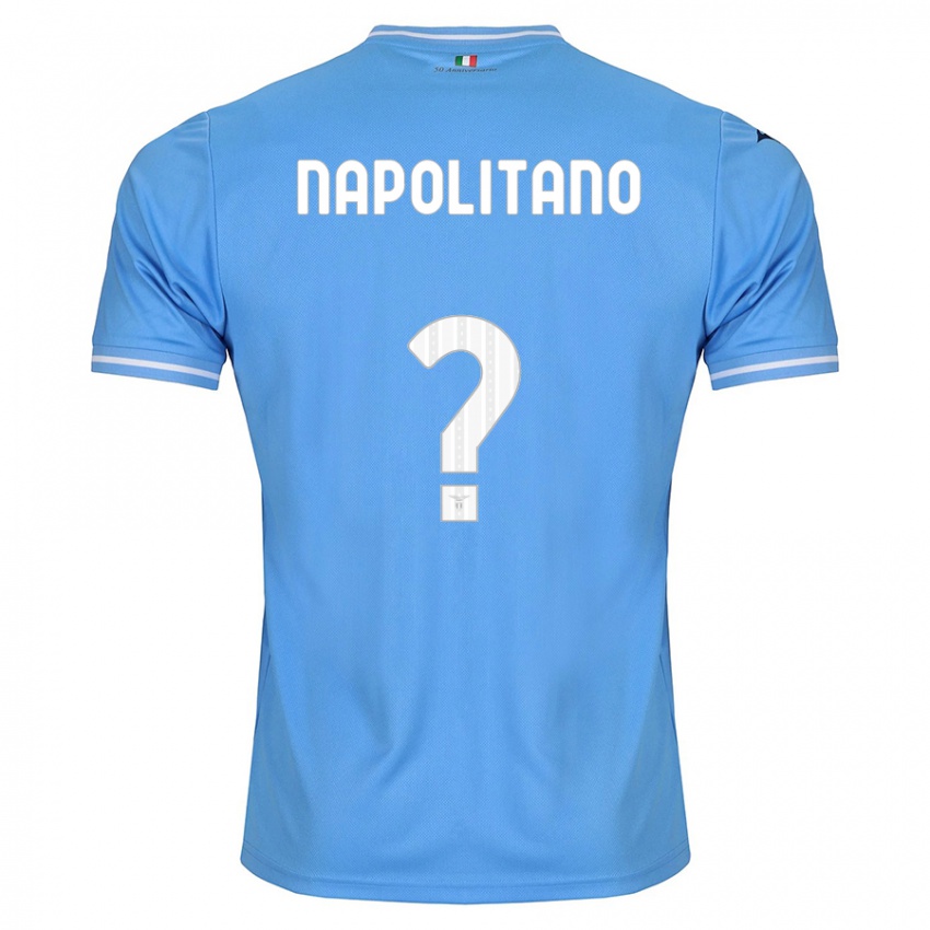 Mulher Camisola Federico Napolitano #0 Azul Principal 2023/24 Camisa Brasil