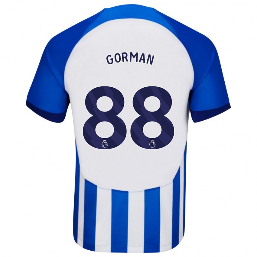 Mulher Camisola Ronnie Gorman #88 Azul Principal 2023/24 Camisa Brasil