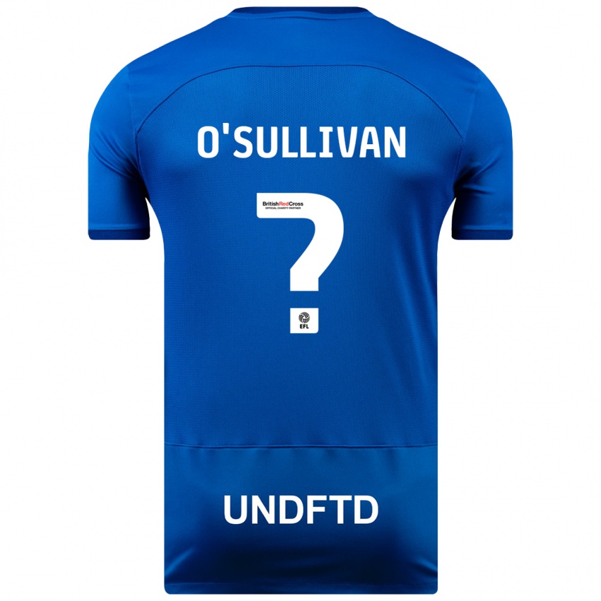 Mulher Camisola William O'sullivan #0 Azul Principal 2023/24 Camisa Brasil
