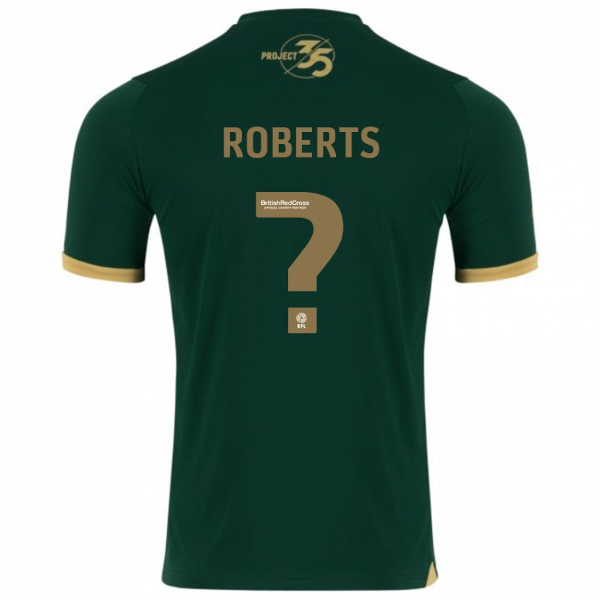 Mulher Camisola Caleb Roberts #0 Verde Principal 2023/24 Camisa Brasil
