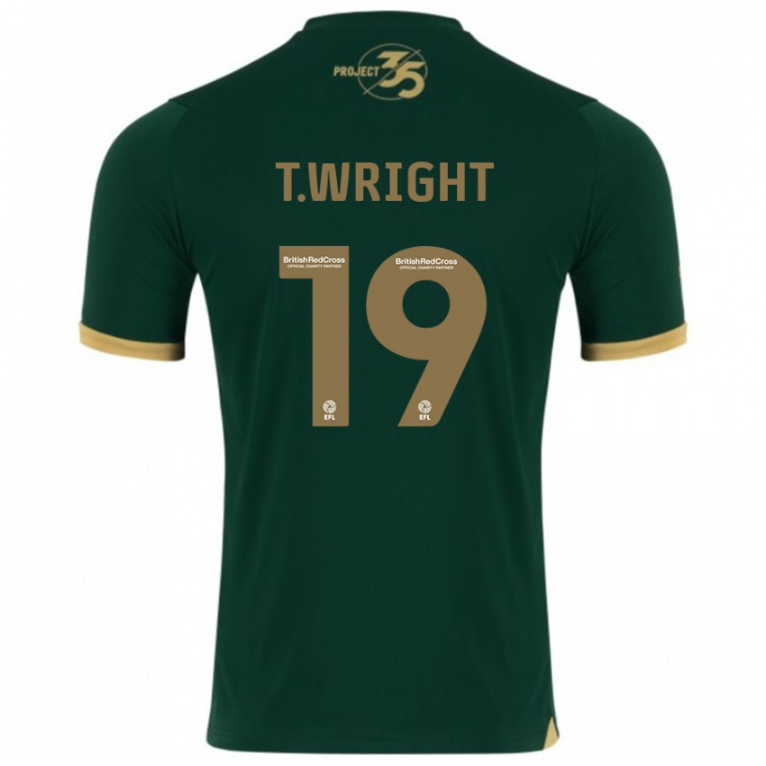 Mulher Camisola Tyreik Wright #19 Verde Principal 2023/24 Camisa Brasil