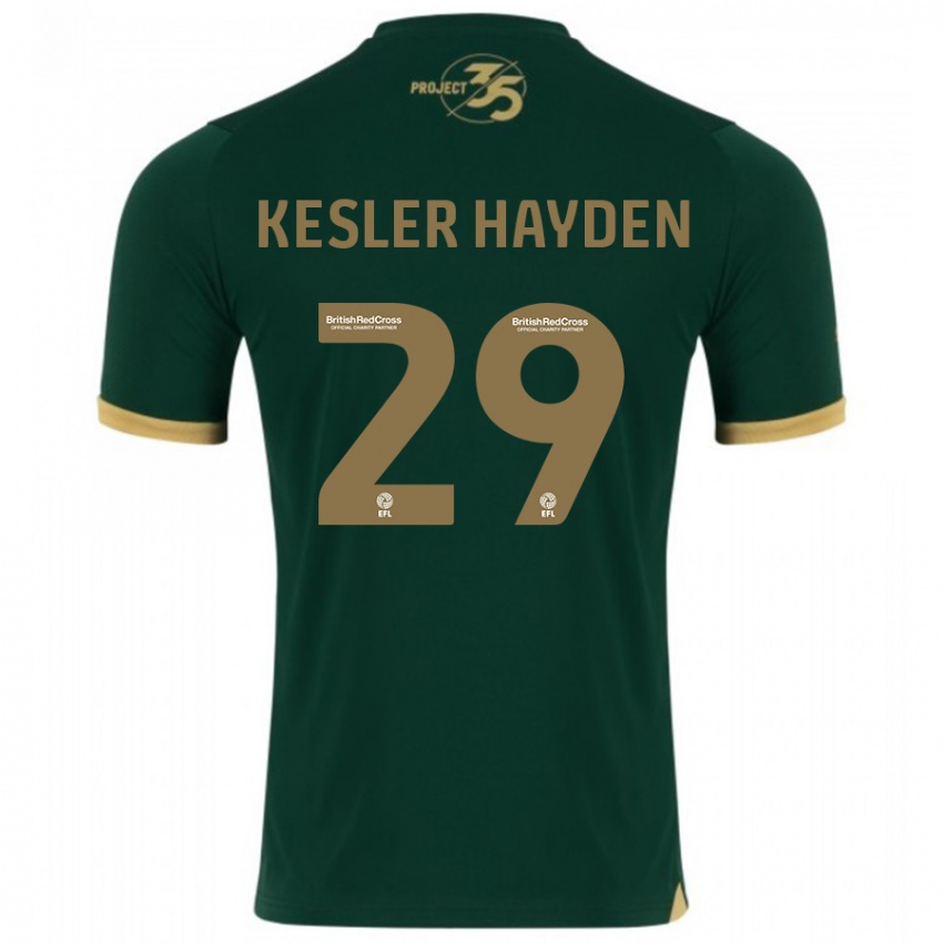 Mulher Camisola Kaine Kesler Hayden #29 Verde Principal 2023/24 Camisa Brasil