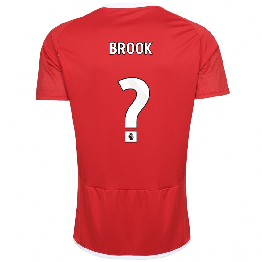 Mulher Camisola Will Brook #0 Vermelho Principal 2023/24 Camisa Brasil
