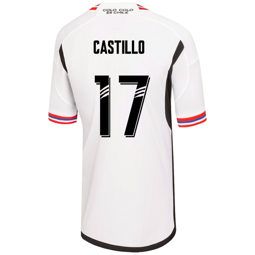 Mulher Camisola Fabián Castillo #17 Branco Principal 2023/24 Camisa Brasil
